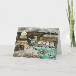 Cartão Ruas. Ives, Cornwall   Christopher Wood