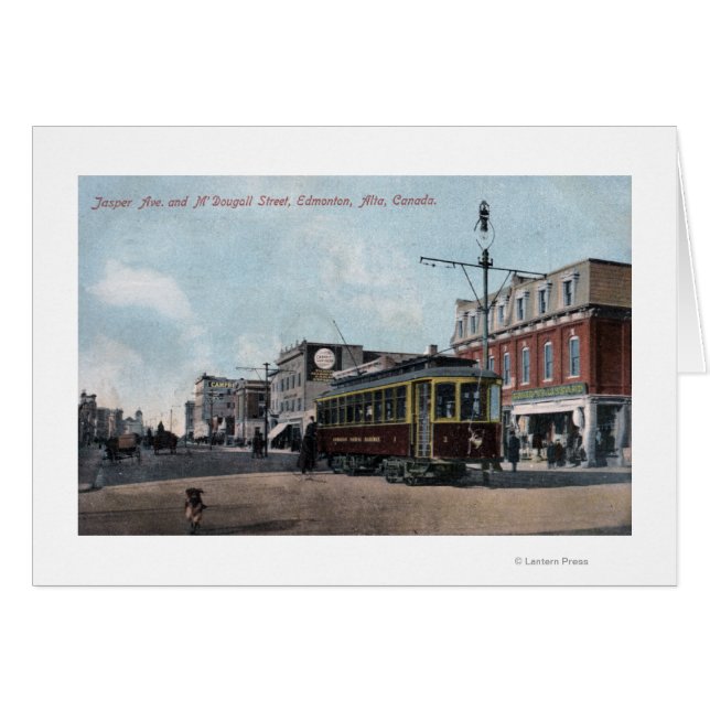 Cartão Ruas Jasper e McDougall (Frente Horizontal)