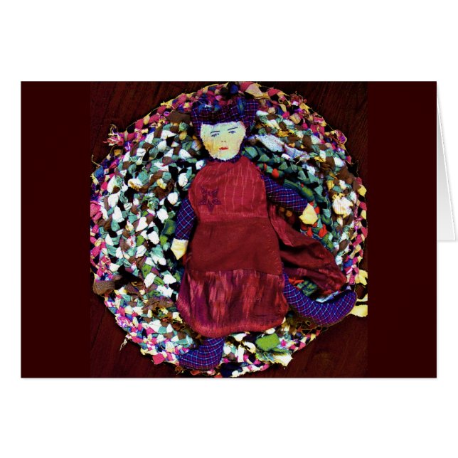 Cartão Rubra, a Rainha Rag (Frente Horizontal)