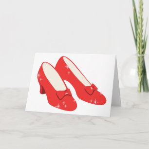Cartão Ruby Red Slippers