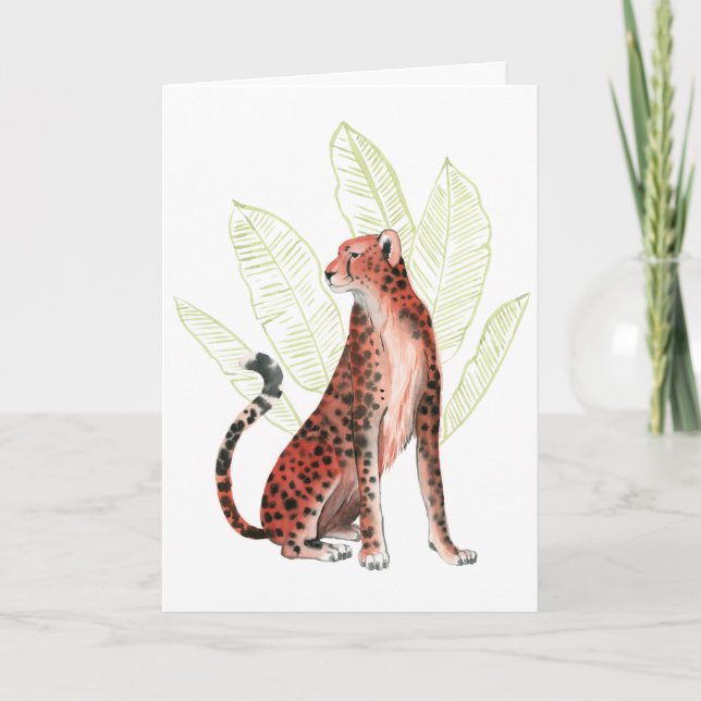 Cartão Ruby Runner Leopardo (Frente)