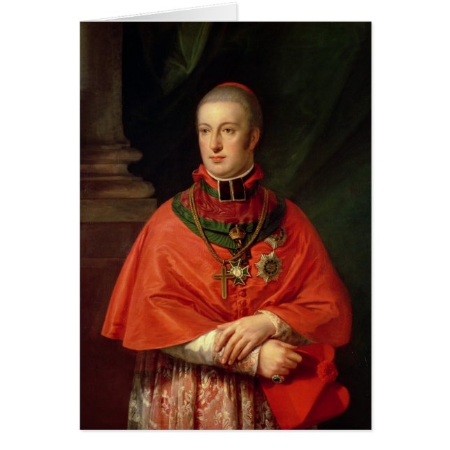 Cartão Rudolf de Habsburgo (Frente)