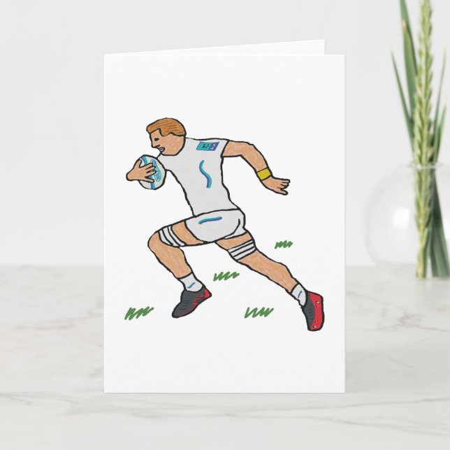 Cartão Rugby (Frente)