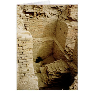 Cartão Ruína do palácio