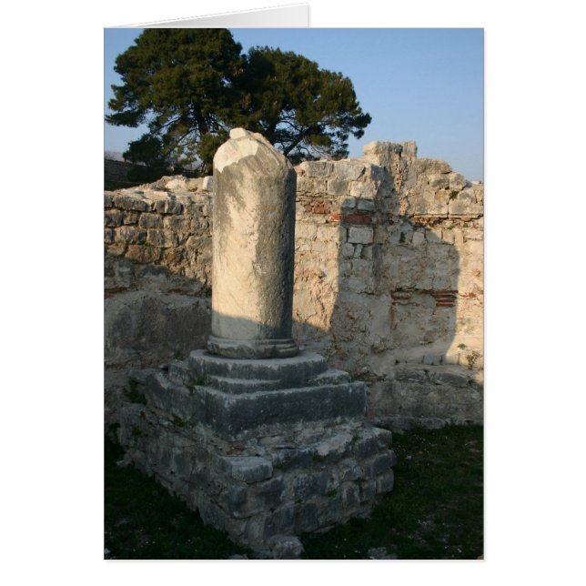 Cartão Ruínas (Frente)