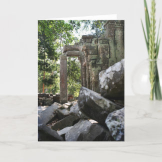 Cartão Ruínas do templo