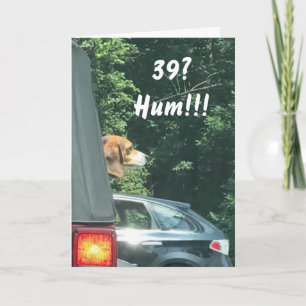 CARTÃO RUMOR É QUE **39º** APROVEITE A JUVENTUDE ENQUANTO