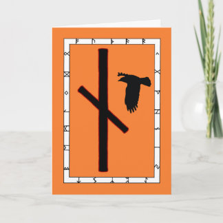 Cartão Rune Naudhiz - Superando