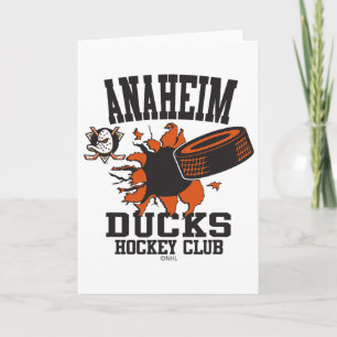 Cartão Ruptura de Disco de Hóquei do Anaheim Ducks Licenc