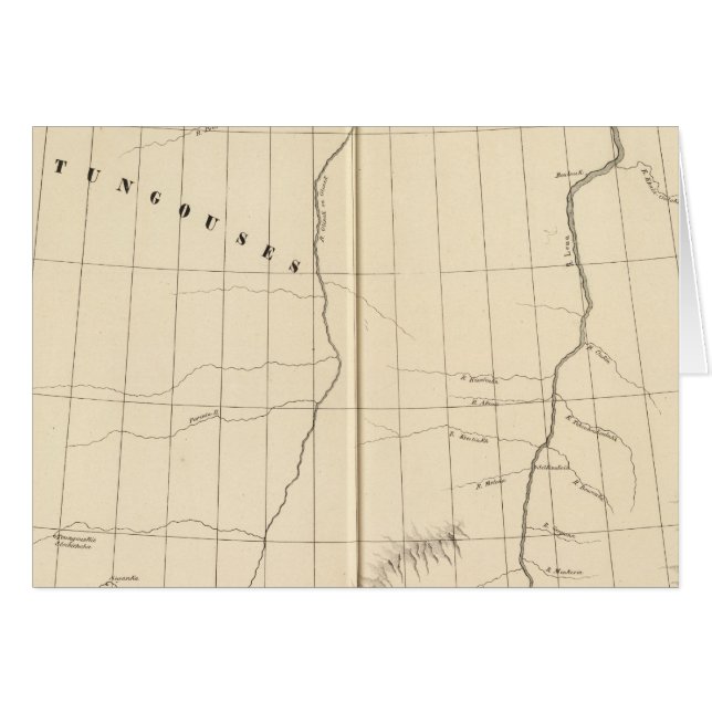 Cartão Rússia Asiática, Ásia 8 (Frente Horizontal)