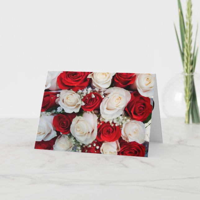 Cartão Russo - Eu te amo (Frente)