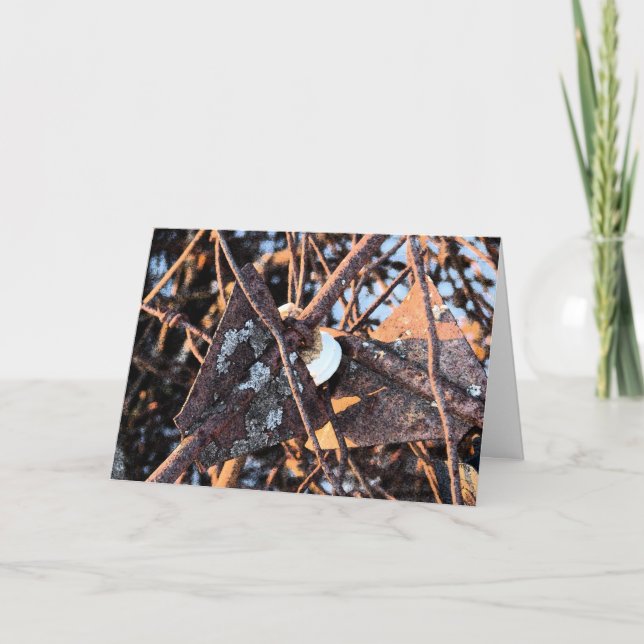 Cartão Rusty Lixo, Aniversário (Frente)