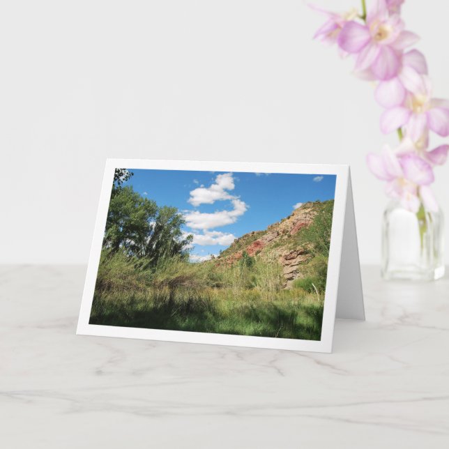 Cartão Ruta del Agua, Chelva Skyline, Valência, Espanha (Orquídea)