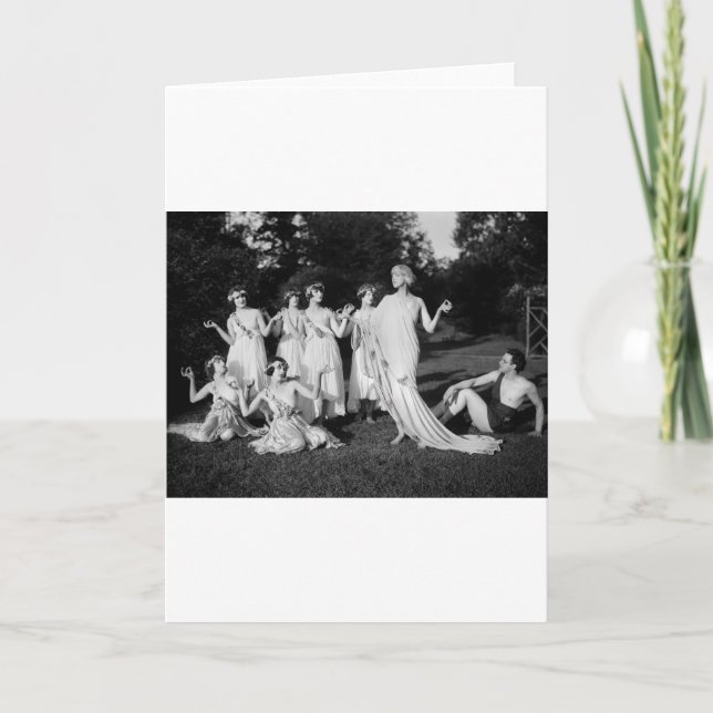 Cartão Ruth St. Denis and Shawn (Frente)