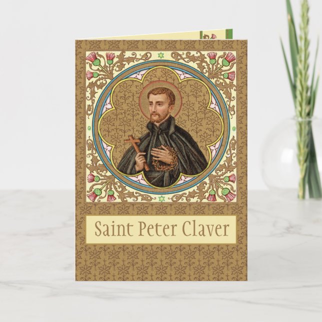 Cartão S. Pedro Claver (BK 058) (Frente)