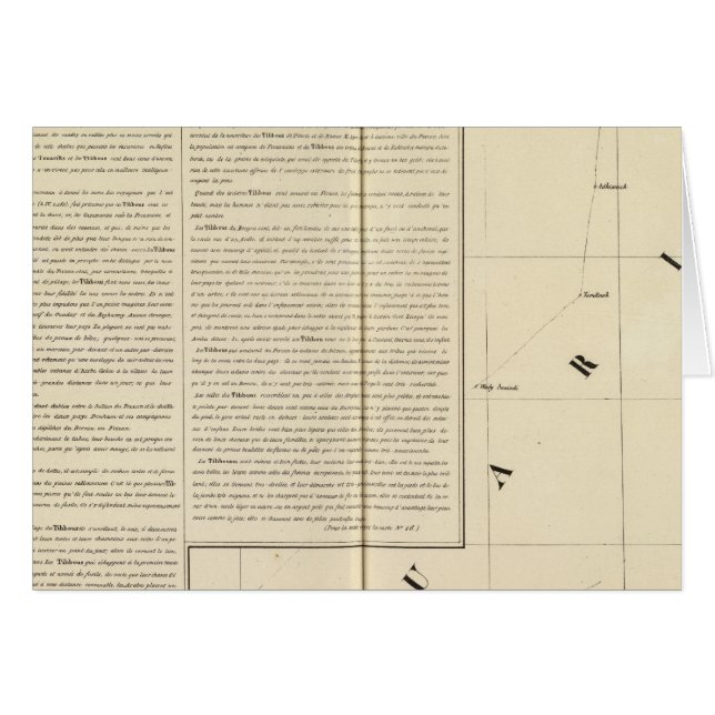 Cartão Saara, Argélia, África 15 (Frente Horizontal)