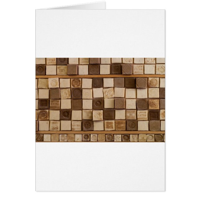 Cartão Sabão francês (Frente)