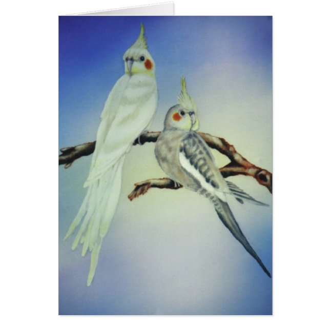 Cartão Sabastian e Tootie-Ann (Frente)