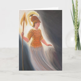 Cartão Sabedoria que confronta a escuridão