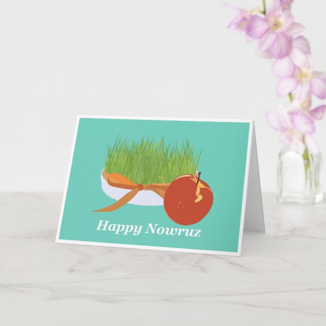 Cartão Sabzeh e Seeb Card (Orquídea)