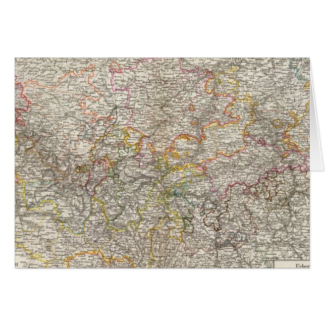 Cartão Sachsischen Lander (Frente Horizontal)