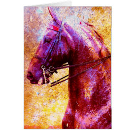 Cartão Saddleseat Grunge