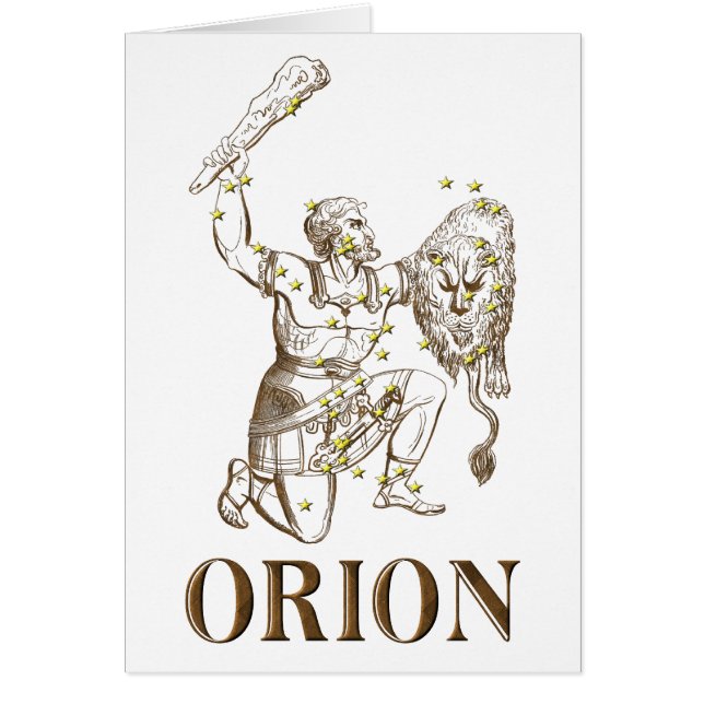 Cartão SAGACIDADES: Orion (Frente)