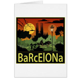 Cartão Sagrada Família Barcelona