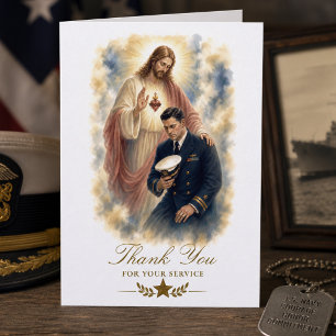 Cartão Sagrado Coração de Jesus Apreciação Católica da Ma
