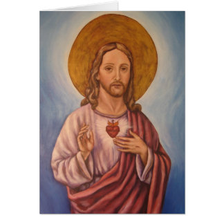 Cartão Sagrado Corazon
