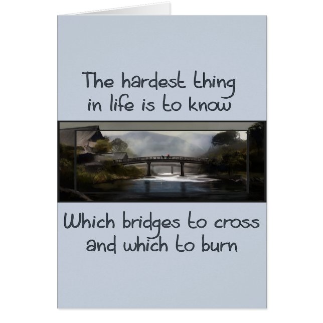 Cartão Saiba qual ponte (Frente)