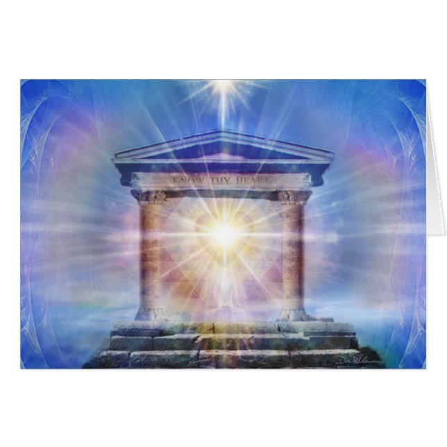 Cartão Saiba Thy coração (Frente Horizontal)