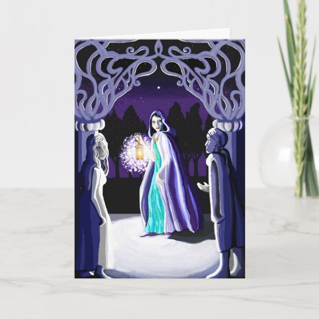 Cartão Saída à noite (Frente)