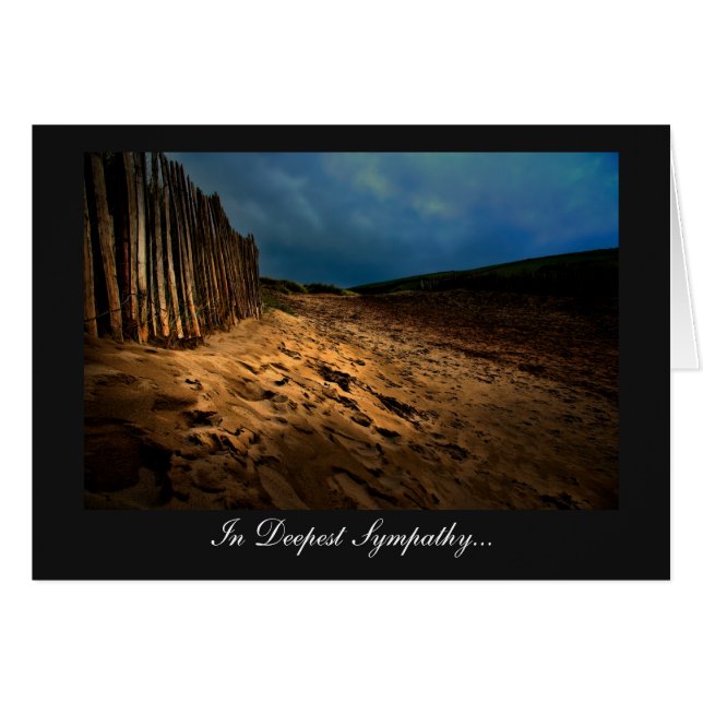 Cartão Saída de Praia ao Sundown - Simpatia Mais Profunda (Frente Horizontal)