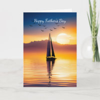 Sailboat Sunrise para Dia de os pais