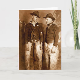 Cartão Sailor Cowboys