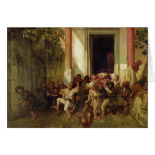 Cartão Saindo da escola turca