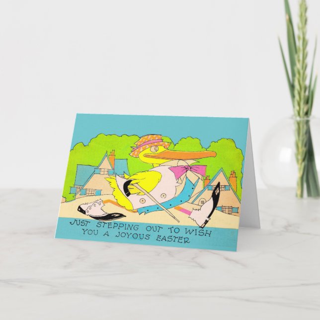 Cartão saindo para Páscoa (Frente)