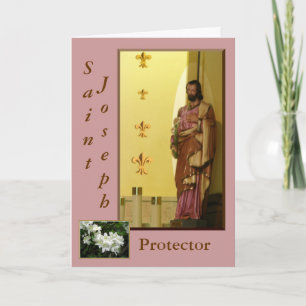Cartão Saint Joseph Greeting Card