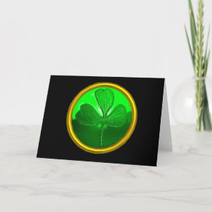 CARTÃO SAINT PATRICK'S CELTIC HEART, SHAMROCK