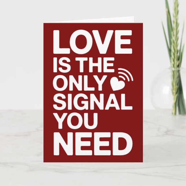 Cartão Saint-Valentin QR Code vidéo amour (Frente)