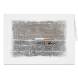 Cartão Sair Igual a Ganhar Parar de Fumar