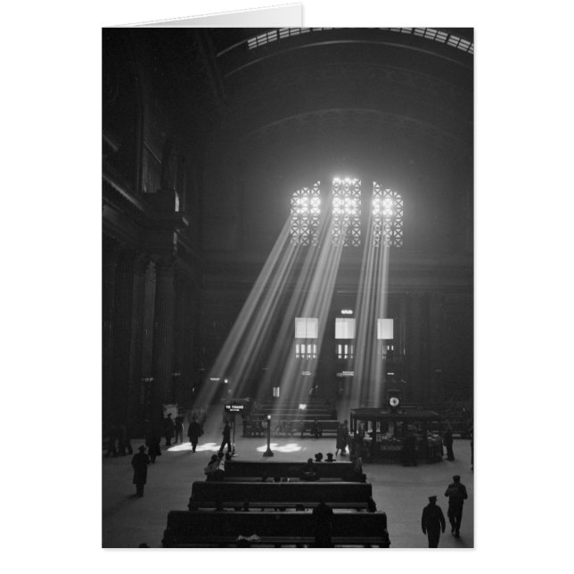 Cartão Sala de Espera da Estação Union, 1943 (Frente)