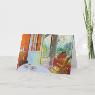 Cartão Sala de jantar no país Paul Bonnard