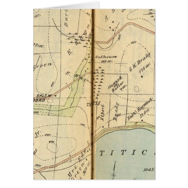 Cartão Salem, Nova York 2 (Frente)