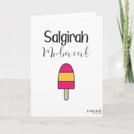 Cartão Salgirah Mubarak