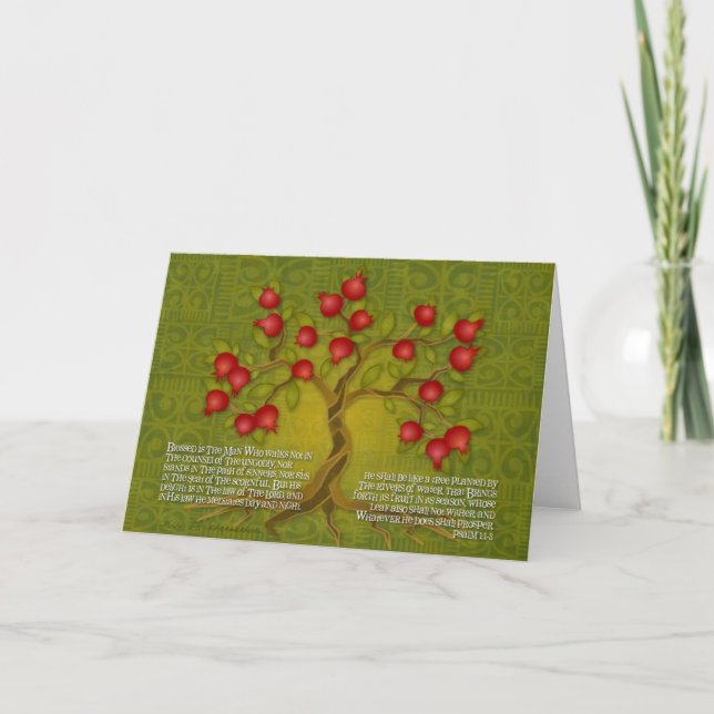 Cartão Salmo 1 (Frente)