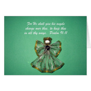 Cartão Salmo 91:11