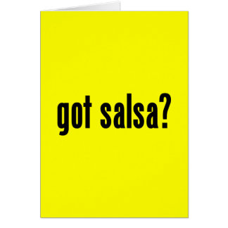 Cartão salsa obtida?