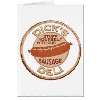 Cartão Salsicha